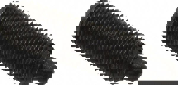 Threaded Spring Plunger: M5 x 0.8, 14.5 mm Thread Length, 2.36 mm Dia, 3 mm Projection